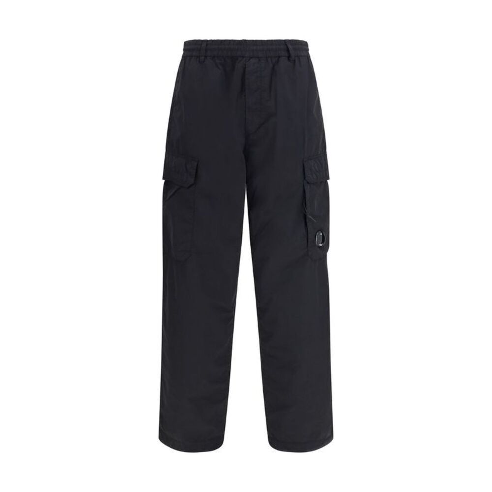 C.P. Company Black Polyamide Cargo Men's Pants